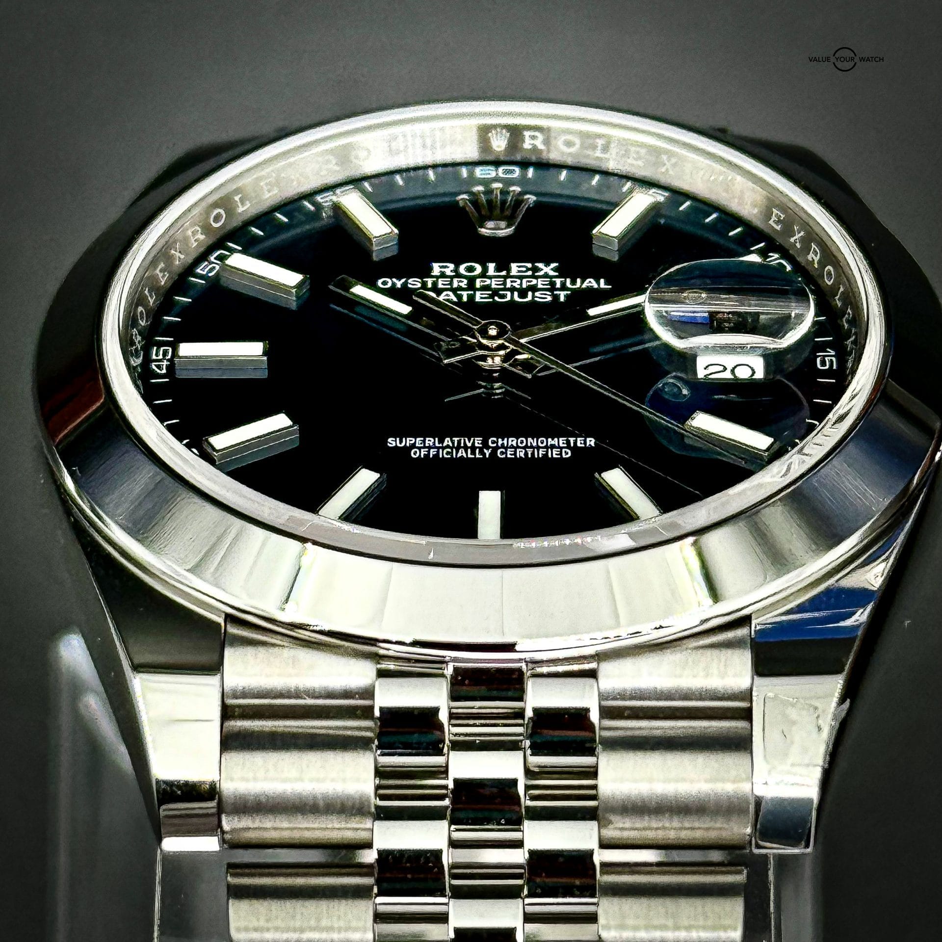 Rolex Datejust 41 | Ref. 126300 | Blue Stick Dial | 41mm | 2024 | (Full Set) - Image 6