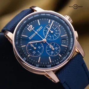 Audemars Piguet Code 11.59 Chrono 41 Rose Gold AP Smoked Blue – 26393OR Full Set
