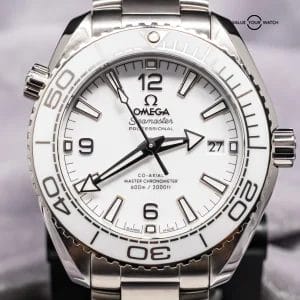 Omega Seamaser Planet Ocean 600M White Dial 39.5mm 215.30.40.20.04.001