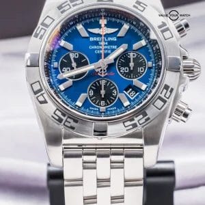 Breitling Chronomat 44 Flying Fish Blackeye *RARE* Complete B01 AB011610/C789