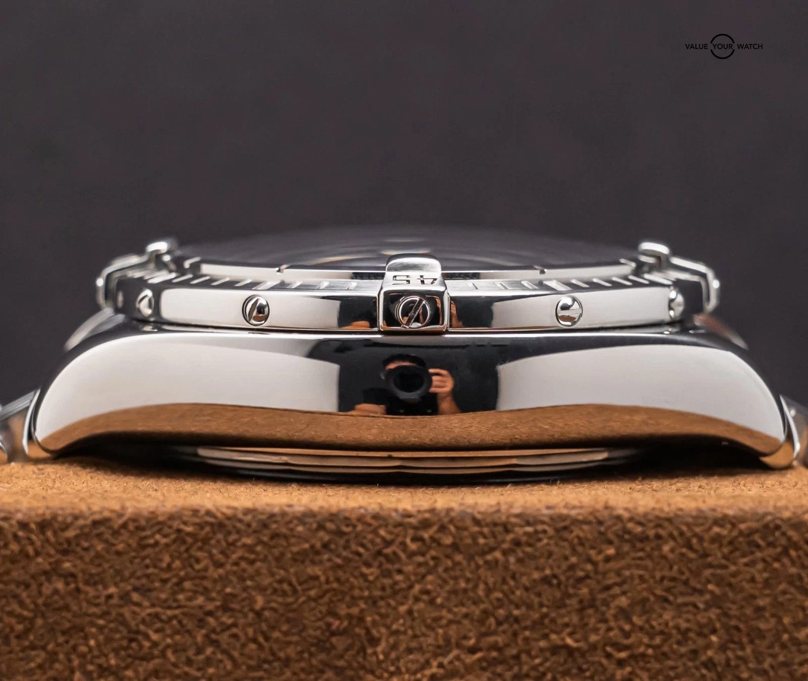 Breitling Chronomat Evolution 43mm Gray Dial Bracelet Box Chronograph A13356 - Image 13