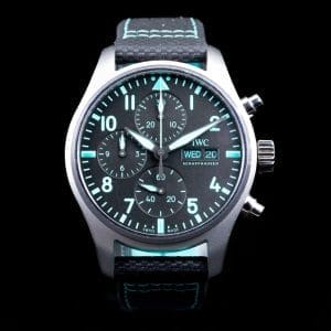 IWC Pilot’s Watch Chronograph “Petronas” Mercedes-AMG F1 Team | Ref. IW388108 | 41mm | Titanium | Complete Set (2023)