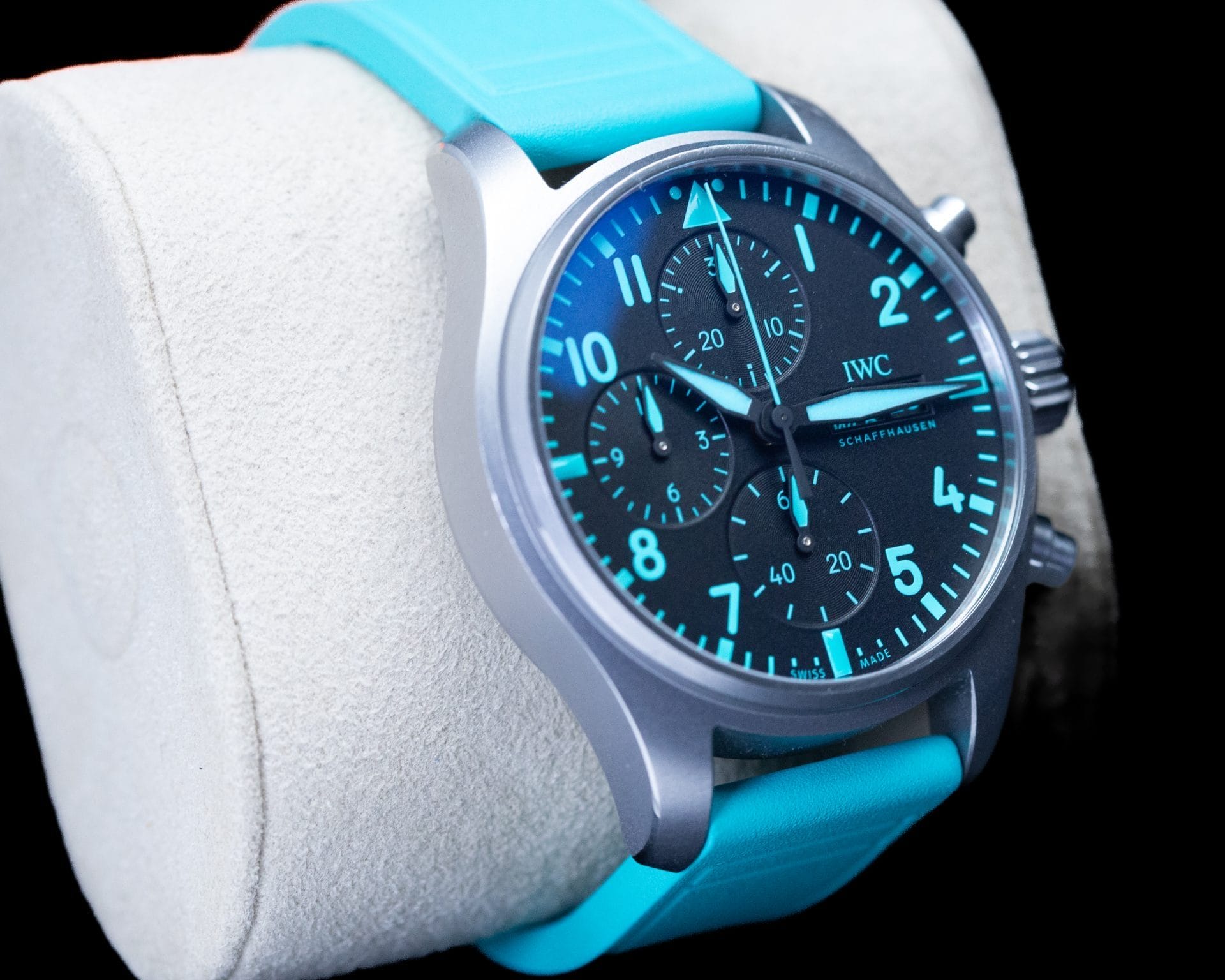 IWC Pilot’s Watch Chronograph “Petronas” Mercedes-AMG F1 Team | Ref. IW388108 | 41mm | Titanium | Complete Set (2023) - Image 6