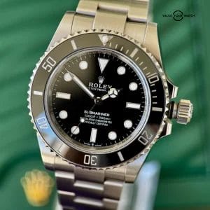 NEW Rolex Submariner 124060 41mm Black Ceramic Stainless Steel – Collector’s Set