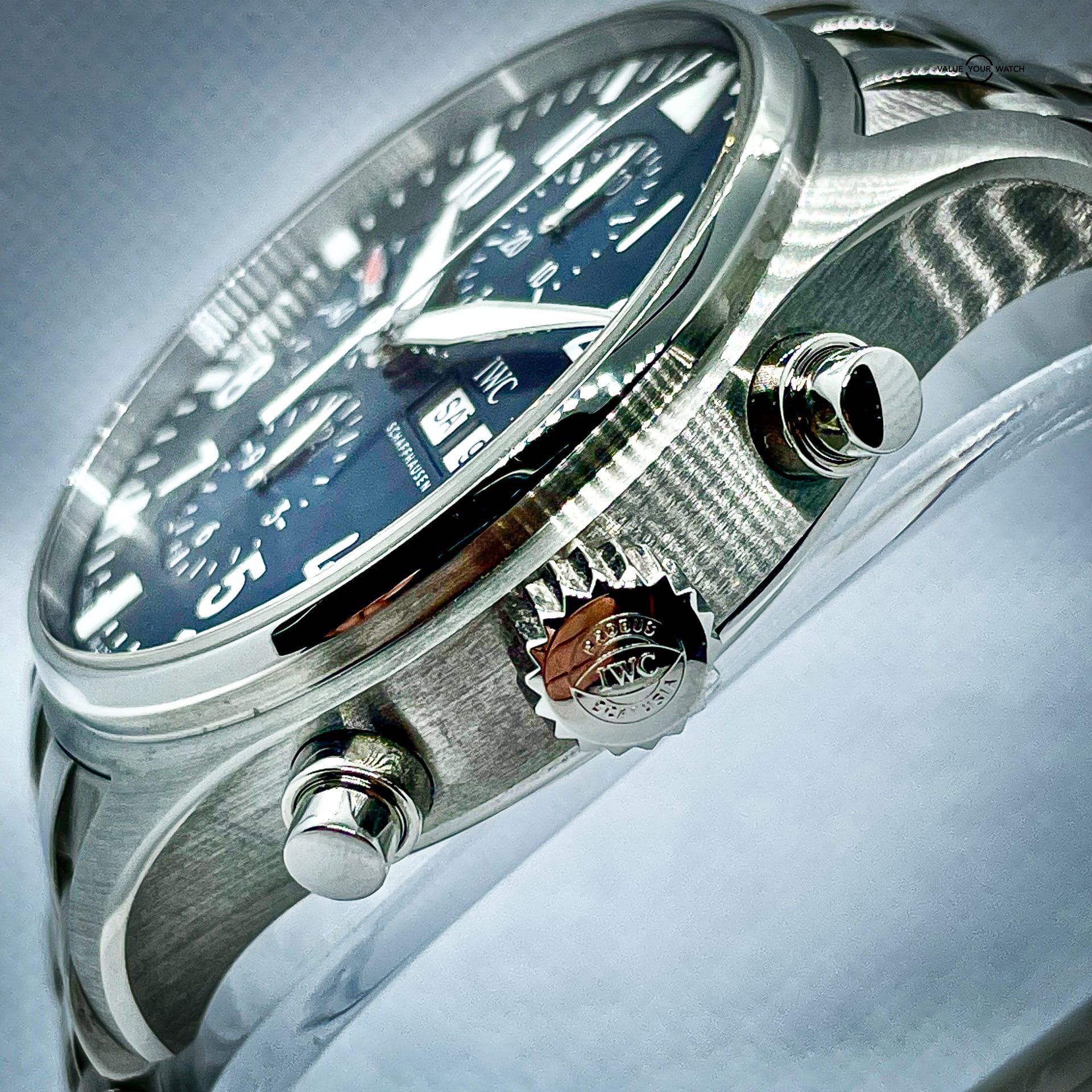 IWC Pilot’s Watch Chronograph “Le Petit Prince” | Ref. IW377717 | Blue Dial | 43mm (Full Set) - Image 4