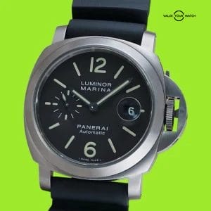 Panerai Luminor Marina PAM00240 Titanium 44mm Brown Dial, Full Set, Extra Straps