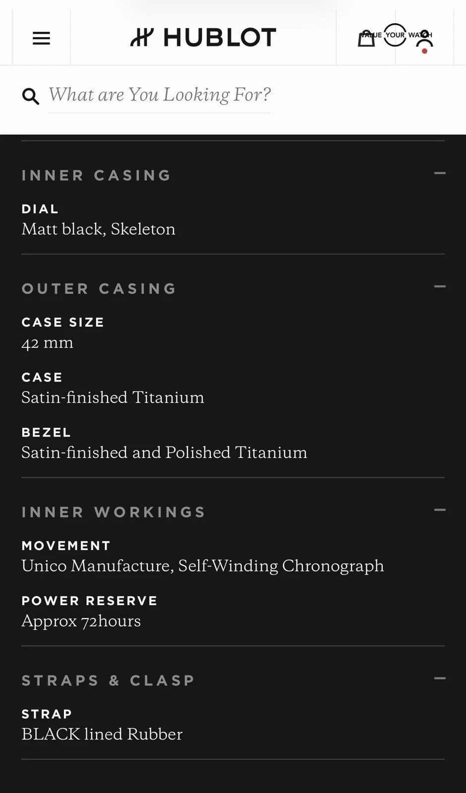 Hublot Big Bang Unico 441.NX.1170.RX 42mm - Titanium Skeleton - Set Box & Papers - Image 15