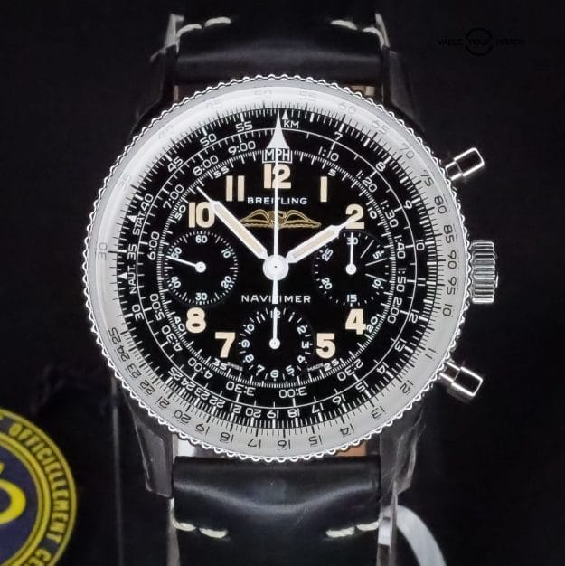 Sold!! Breitling Navitimer Ref. 806 – 1959 Re-Edition Ref. AB0910371B1X1 Full set, Like New