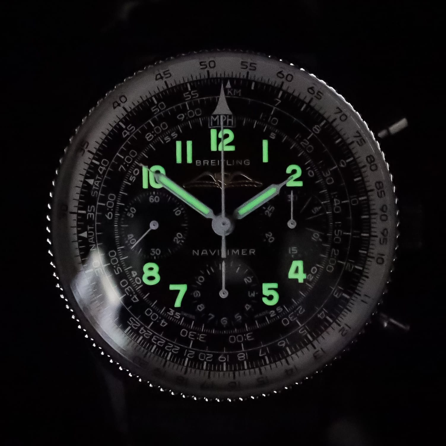 Sold!! Breitling Navitimer Ref. 806 – 1959 Re-Edition Ref. AB0910371B1X1 Full set, Like New - Image 10