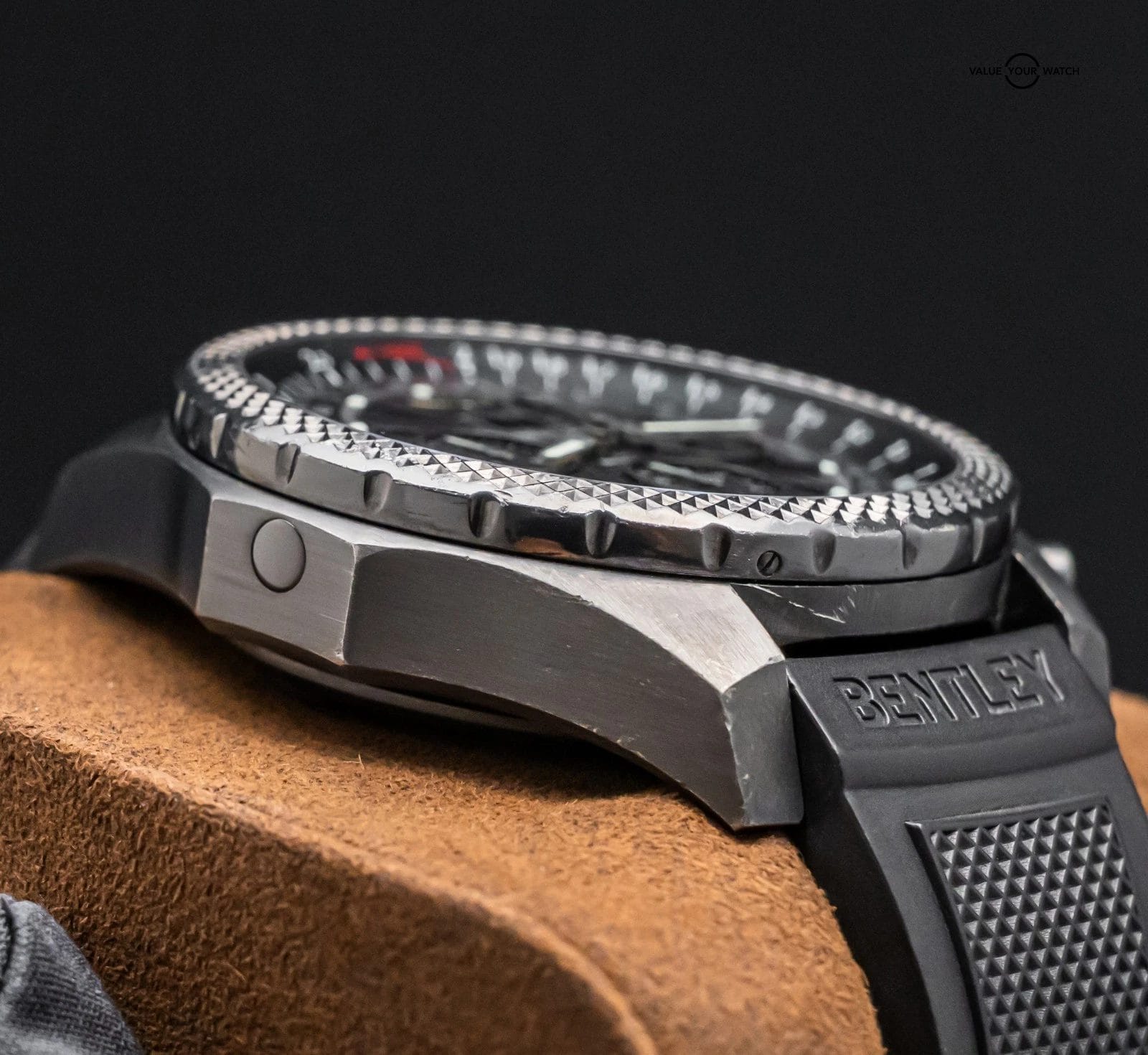 Breitling Bentley 6.75 Speed Midnight Carbon $11K MSRP Complete M44364 - Image 11