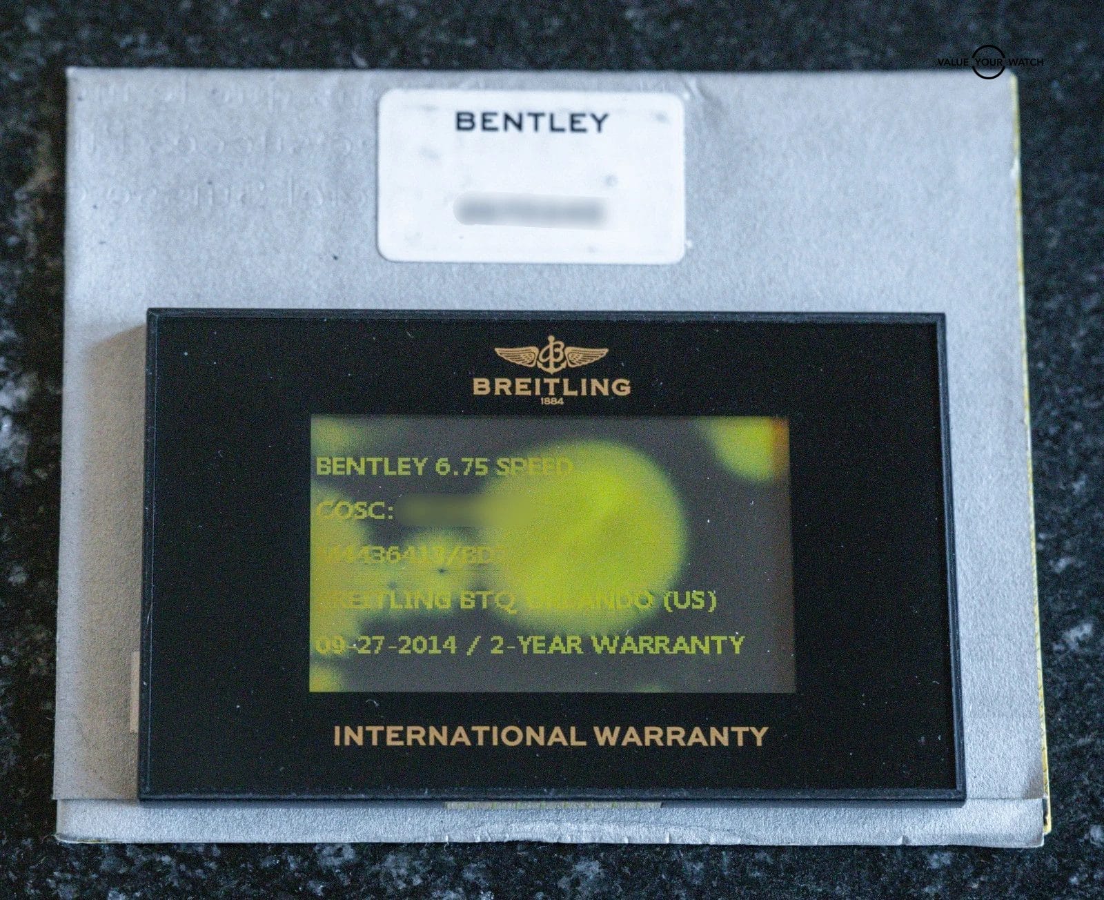 Breitling Bentley 6.75 Speed Midnight Carbon $11K MSRP Complete M44364 - Image 17