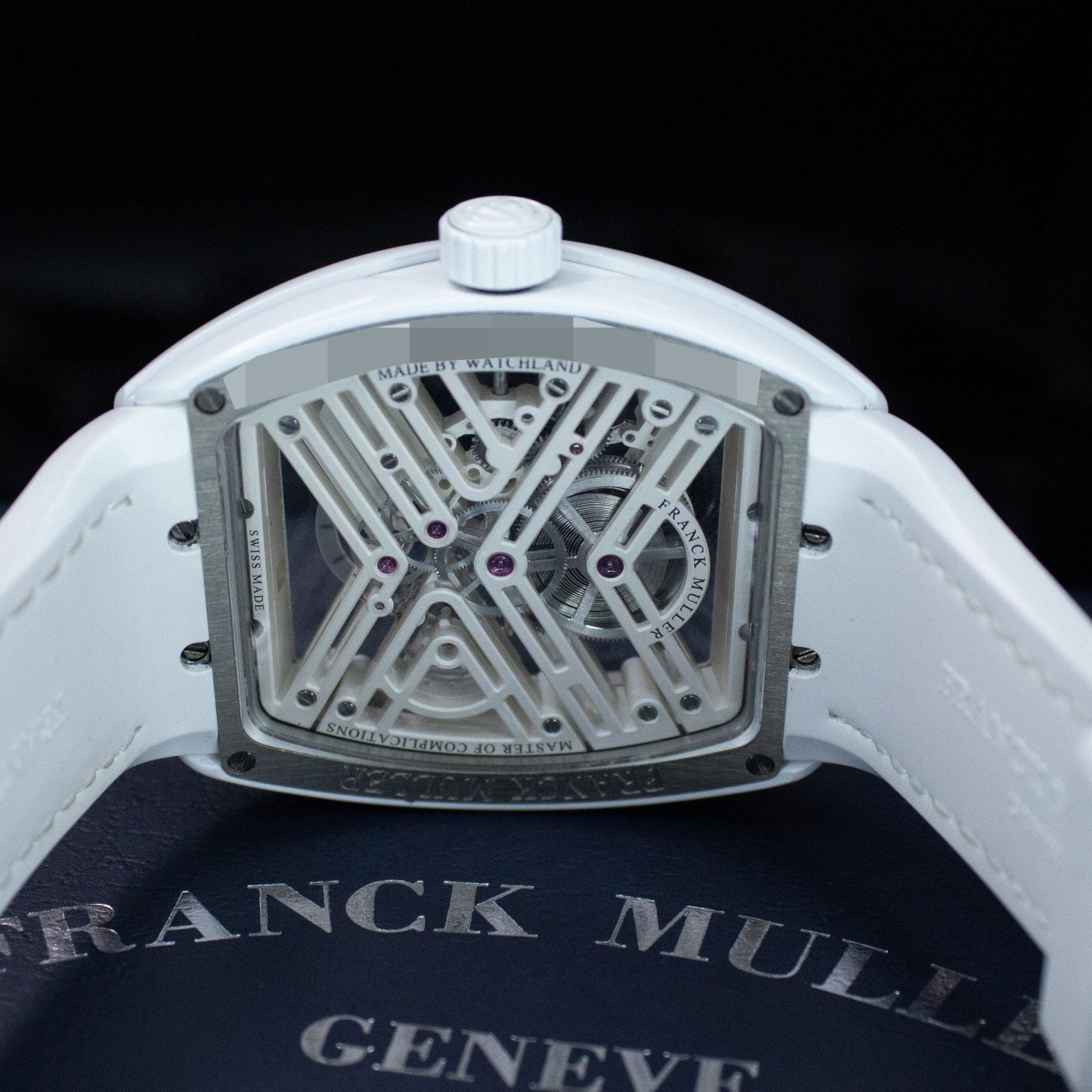 Franck Muller Vanguard Seven Days V45 S6 SQT TT BC BC SPE 45mm Titanium Skeleton Dial Full Set WARRANTY - Image 10