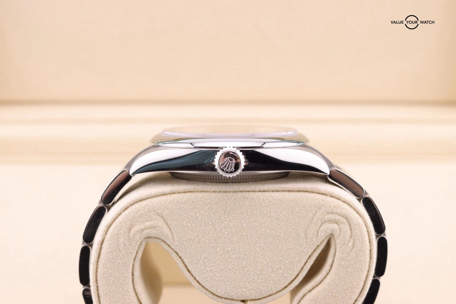 EXCELLENT 2025 Rolex Oyster Perpetual OP41 BEIGE Stainless Steel 41mm 134300 - Image 10