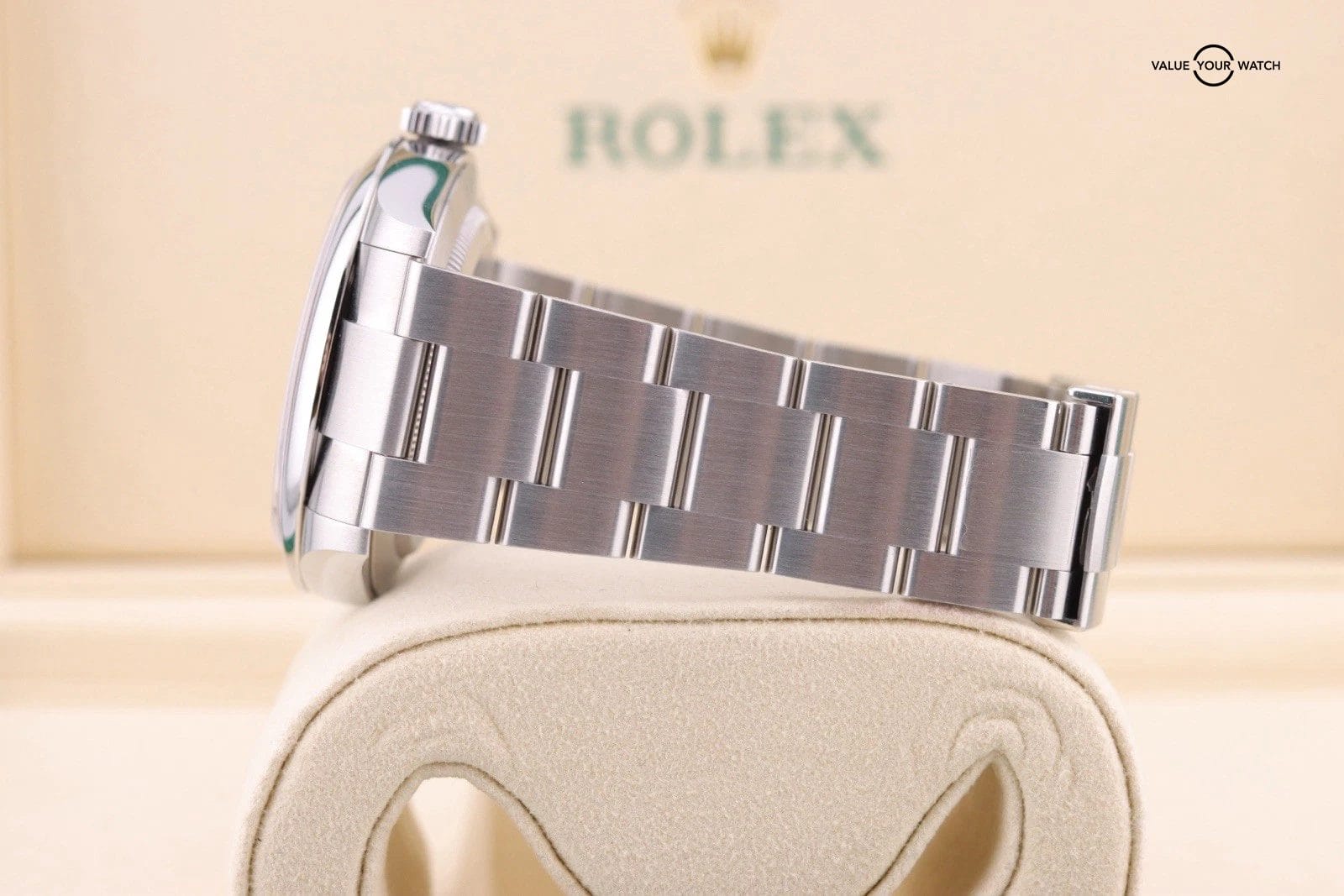 EXCELLENT 2025 Rolex Oyster Perpetual OP41 BEIGE Stainless Steel 41mm 134300 - Image 13