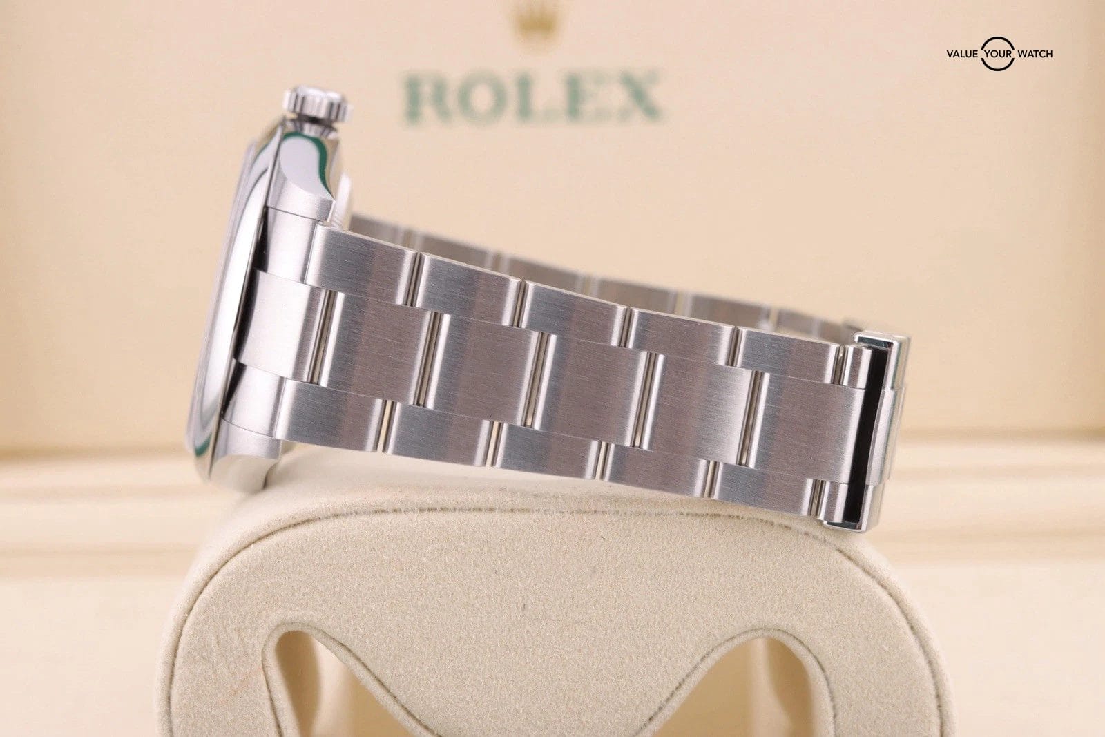 Unworn Rolex Oyster Perpetual 41mm Stainless Steel Green 134300 Dated 2026 - Image 13