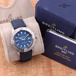 Breitling A17328 Stainless Steel Blue Dial Avenger 42MM 2025 Model Full Set