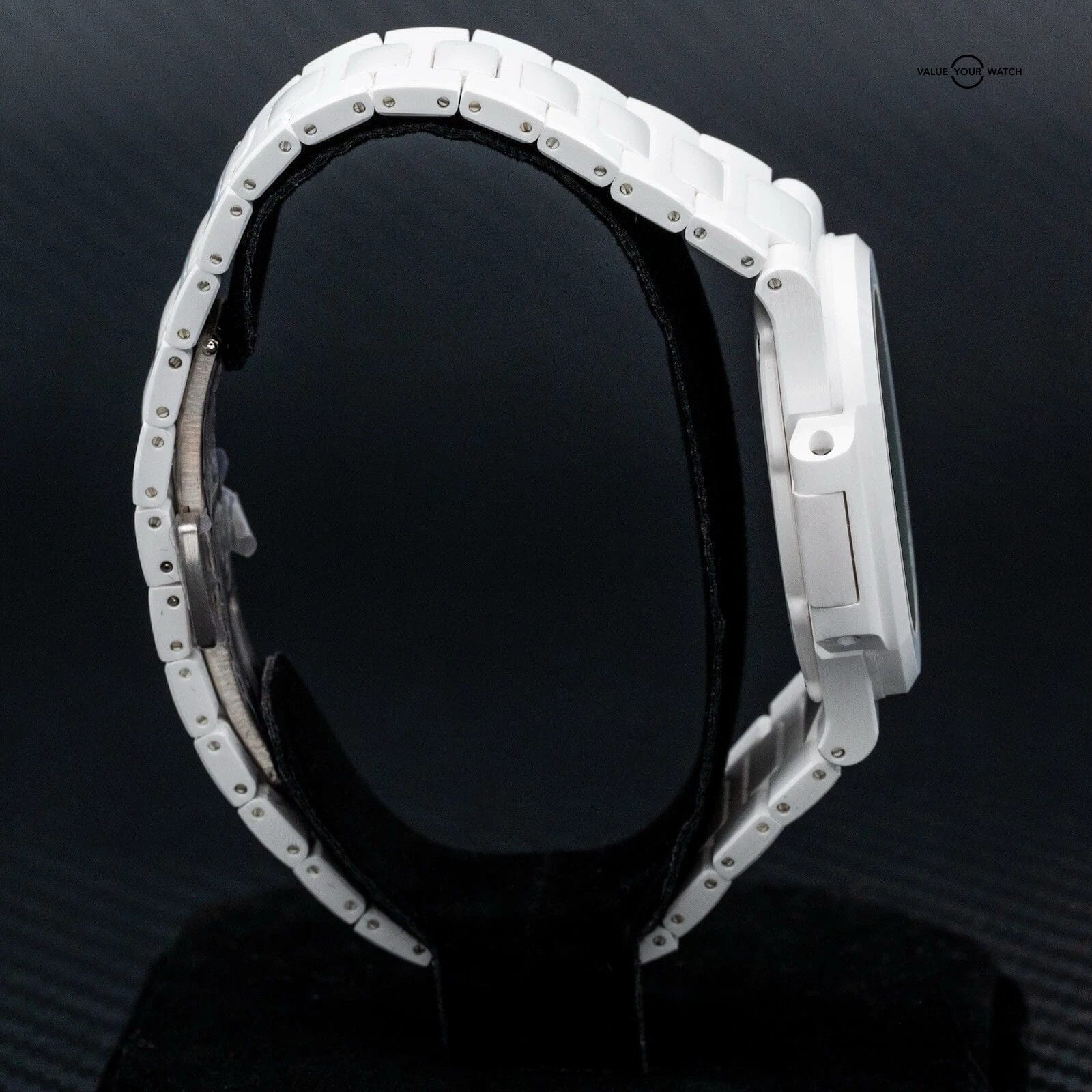 2025 Patek Philippe Nautilus 5711 White Ceramic Lefkada Blue by AET Remould - Image 9