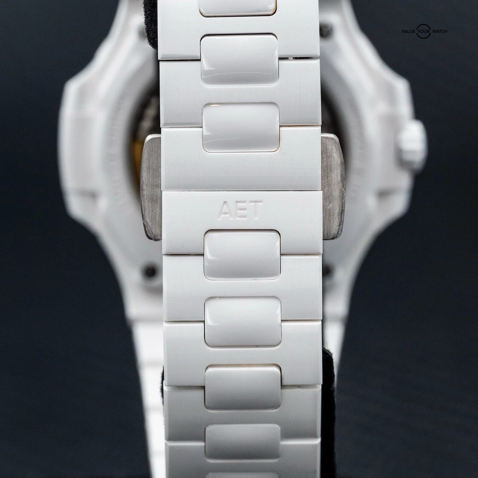 2025 Patek Philippe Nautilus 5711 White Ceramic Lefkada Blue by AET Remould - Image 11