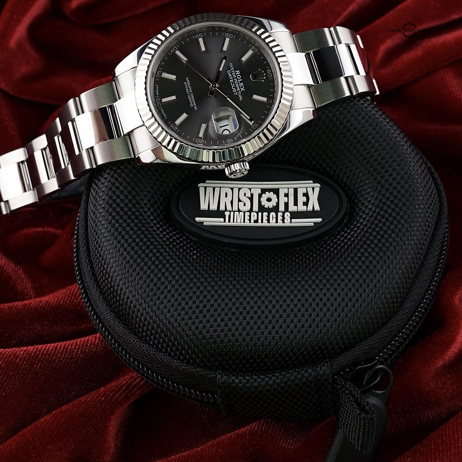 Rolex Datejust 41 - 126334 - Rhodium Dial - 18K Fluted Bezel - FULL SET - Mint - Image 7