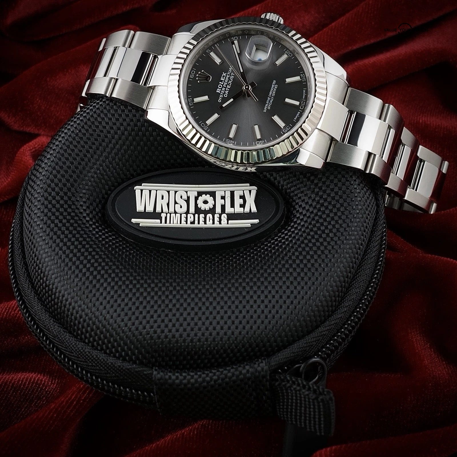 Rolex Datejust 41 - 126334 - Rhodium Dial - 18K Fluted Bezel - FULL SET - Mint - Image 12