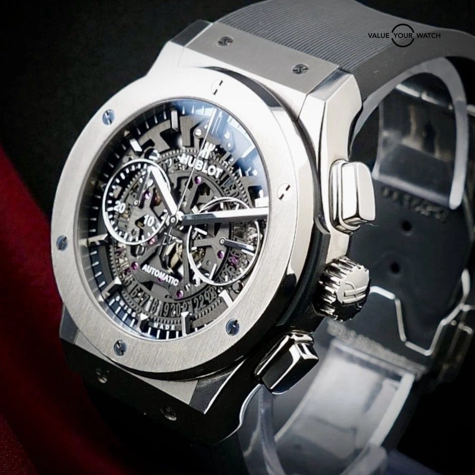 Hublot Classic Fusion Aerofusion Skeleton 45mm –Ref. 525.NX.0170.LR - Box & Docs