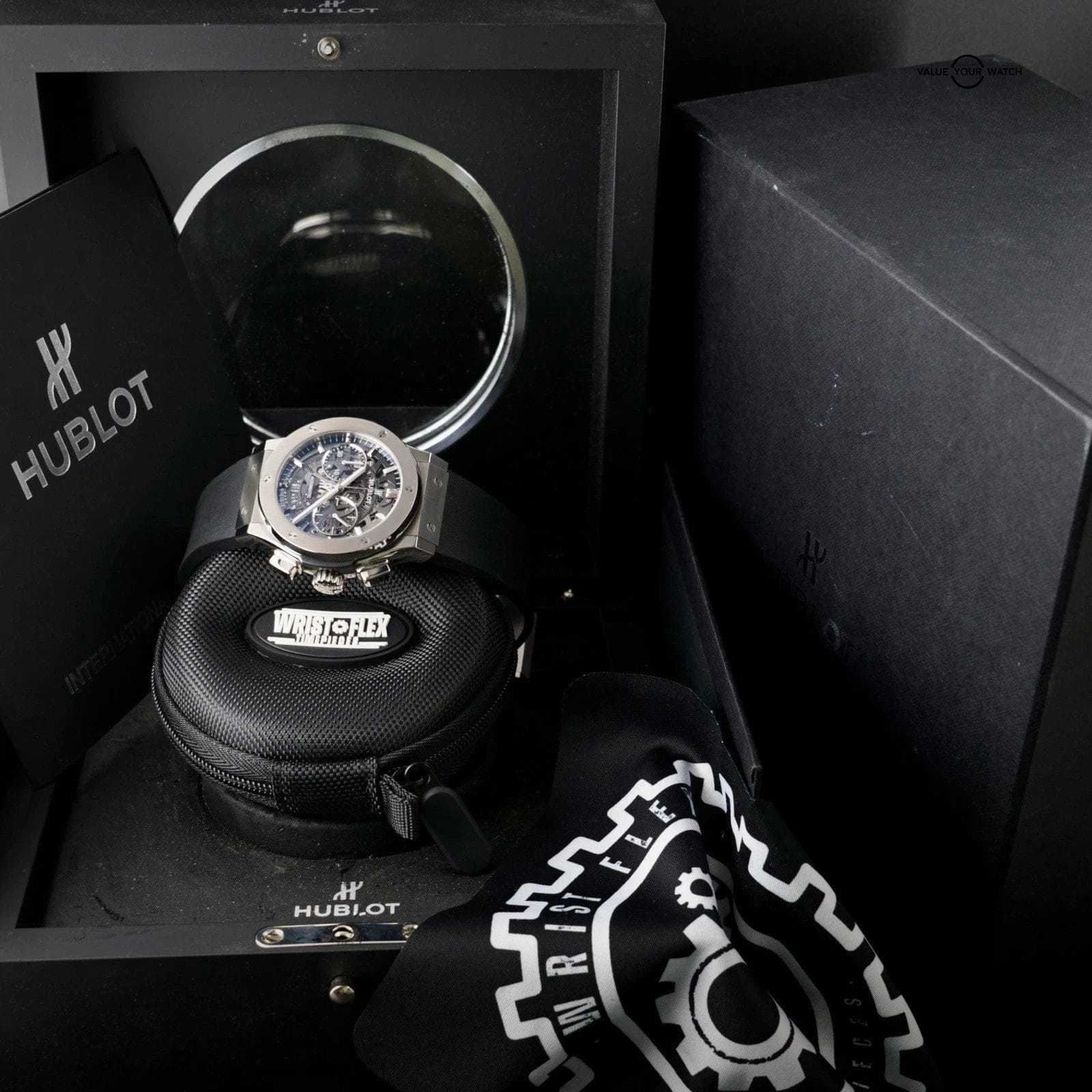 Hublot Classic Fusion Aerofusion Skeleton 45mm –Ref. 525.NX.0170.LR - Box & Docs - Image 16