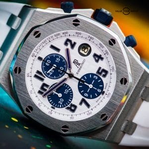 Audemars Piguet “Royal Oak Offshore Navy Panda” | Ref. 26170ST.OO.D305CR.01 | 42mm | White Dial | Stainless Steel | 2010 | Full Set |