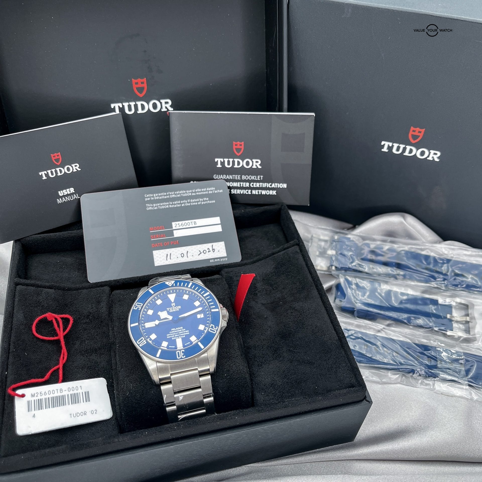 2026 (Unworn) TUDOR Pelagos Blue Dial - REF 25600TB | Value Your Watch