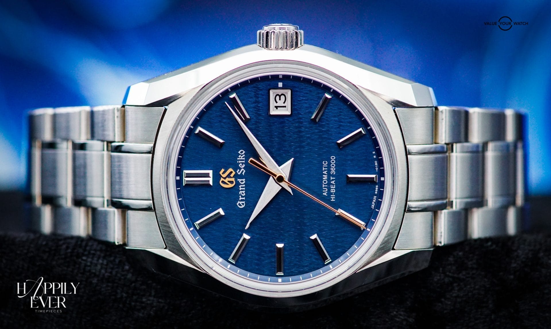 Grand Seiko “Shubun” | Ref. SBGH273 | Hi-Beat 36000 Seasons Collection | Blue Dial | 40mm | Stainless Steel | 2021 | Full Set | - Image 8