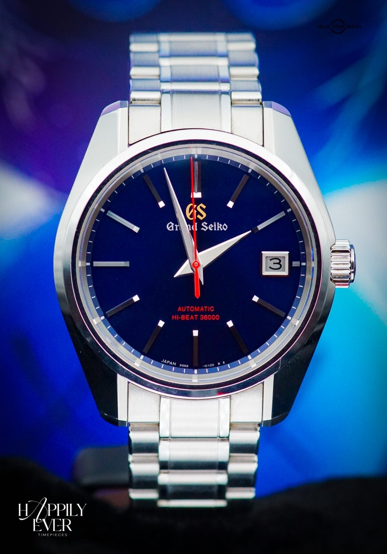 Grand Seiko “Superman” | Ref. SBGH281 | Hi-Beat 36000 Seasons Collection | Blue Dial | 40mm | Stainless Steel | 2020 | Full Set | - Image 4