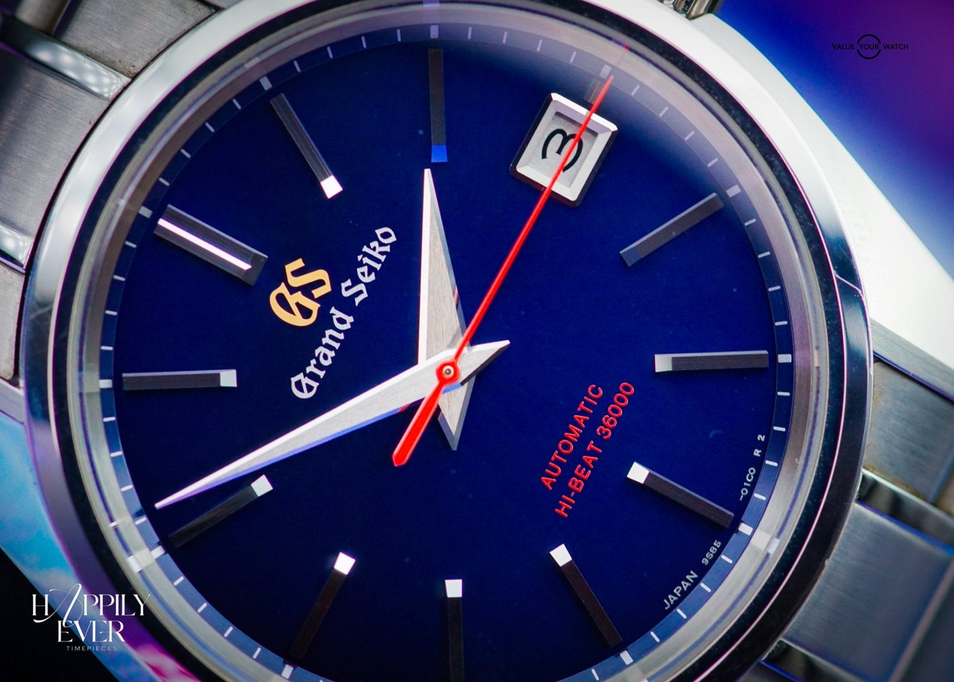 Grand Seiko “Superman” | Ref. SBGH281 | Hi-Beat 36000 Seasons Collection | Blue Dial | 40mm | Stainless Steel | 2020 | Full Set | - Image 7