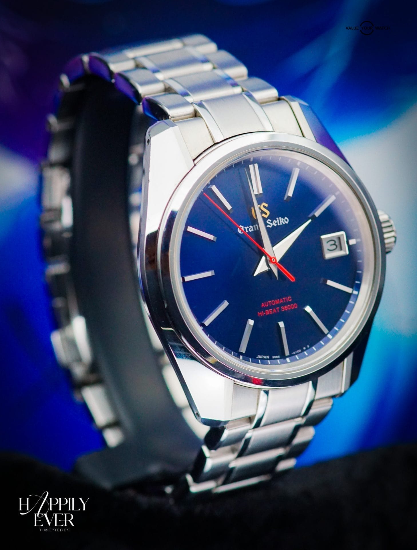 Grand Seiko “Superman” | Ref. SBGH281 | Hi-Beat 36000 Seasons Collection | Blue Dial | 40mm | Stainless Steel | 2020 | Full Set | - Image 9
