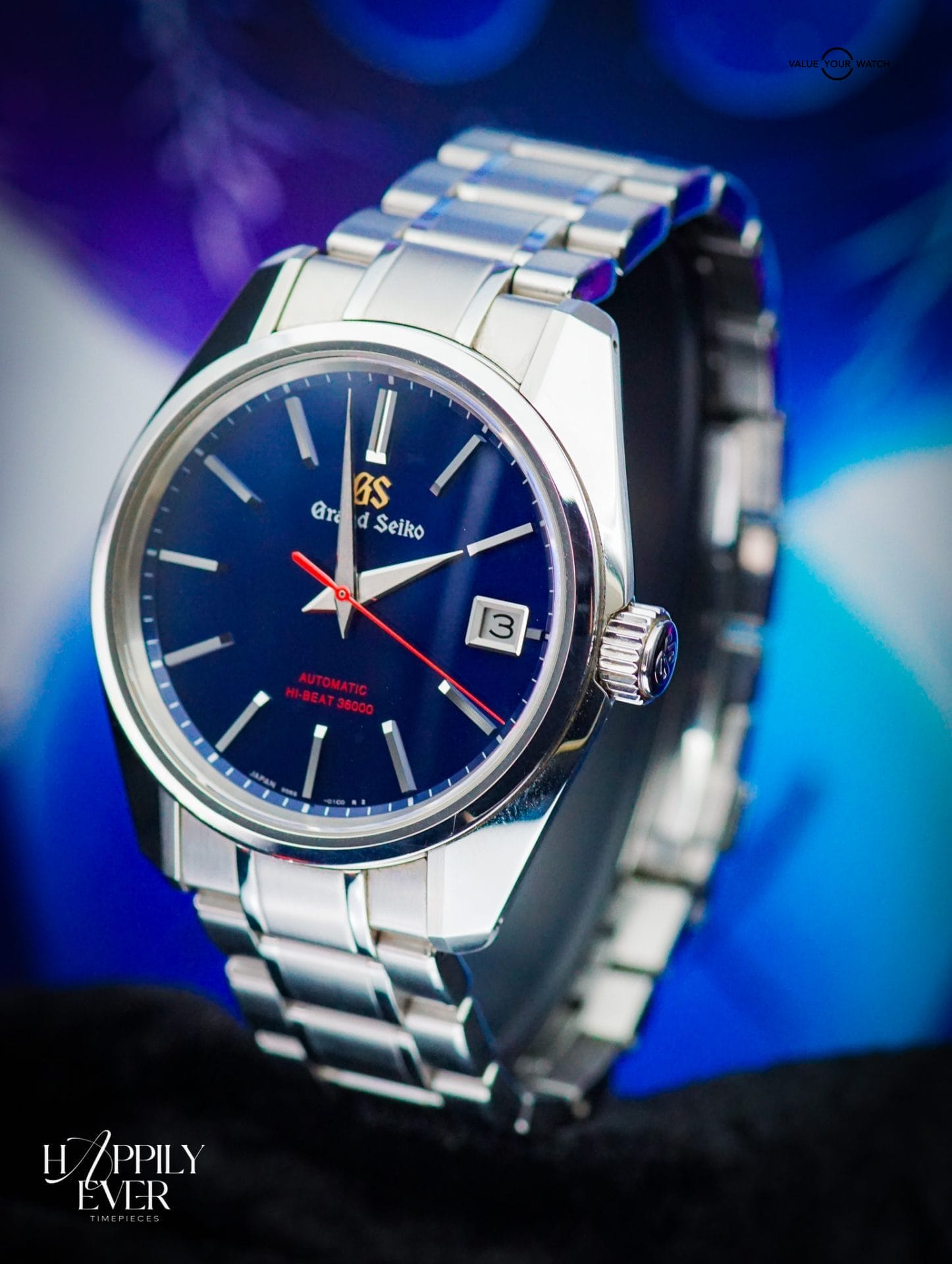 Grand Seiko “Superman” | Ref. SBGH281 | Hi-Beat 36000 Seasons Collection | Blue Dial | 40mm | Stainless Steel | 2020 | Full Set | - Image 10