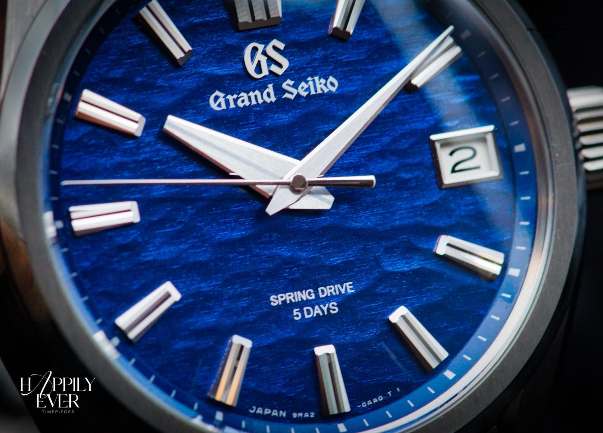 Grand Seiko “Lake Suwa” | Ref. SLGA019 | Spring Drive Seasons Collection | Blue Dial | 40mm | Titanium | 2023 | Full Set | - Image 15