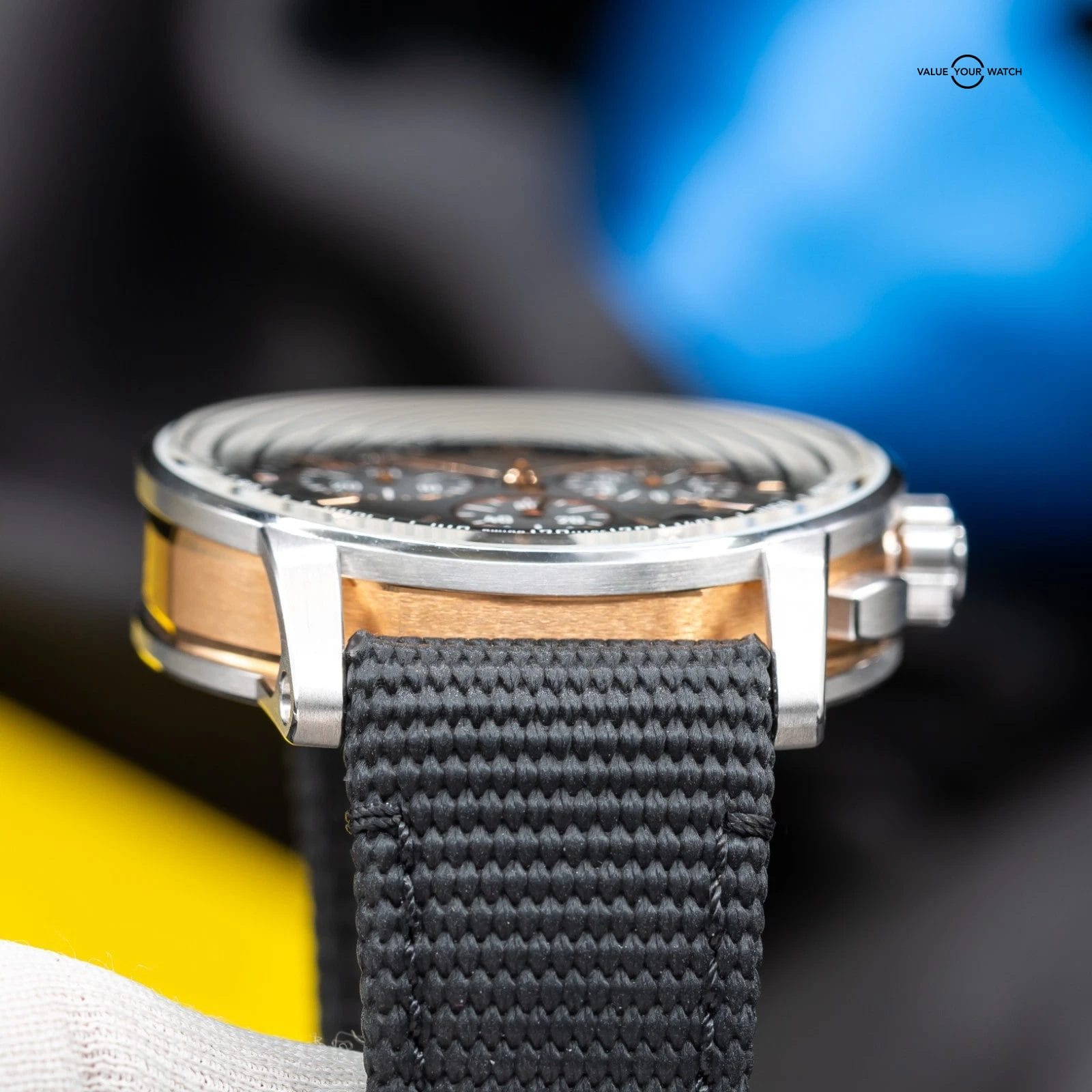 Audemars Piguet Code 11.59 Chronograph Rose & White Gold Men's Watch - 26393CR - Image 9