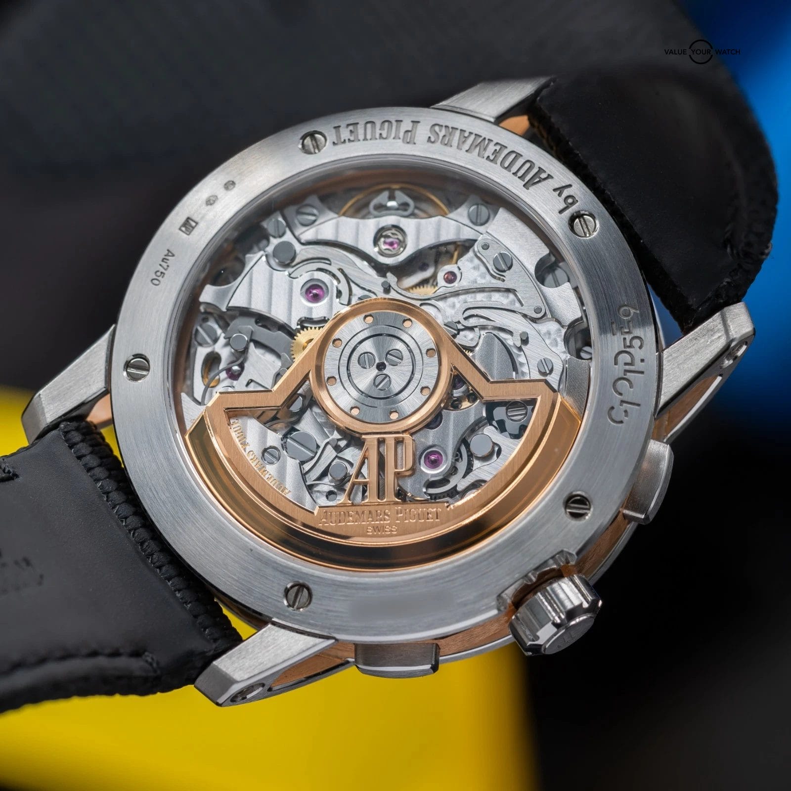 Audemars Piguet Code 11.59 Chronograph Rose & White Gold Men's Watch - 26393CR - Image 13