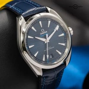 OMEGA Seamaster Aqua Terra 150M Blue Teak Dial 41mm Men’s 220.13.41.21.03.001