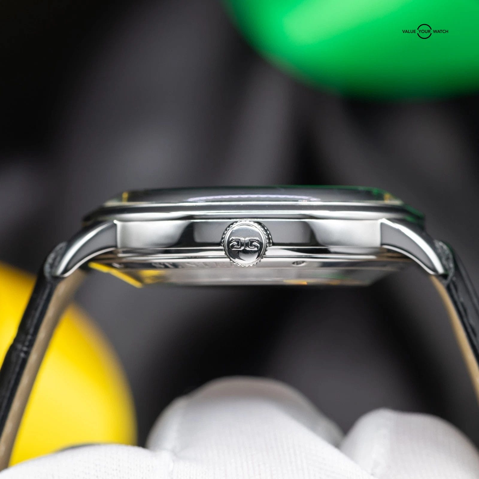 Glashutte Original Sixties Panorama Date Green Dial ref. 2-39-47-04-02-01 - Image 3