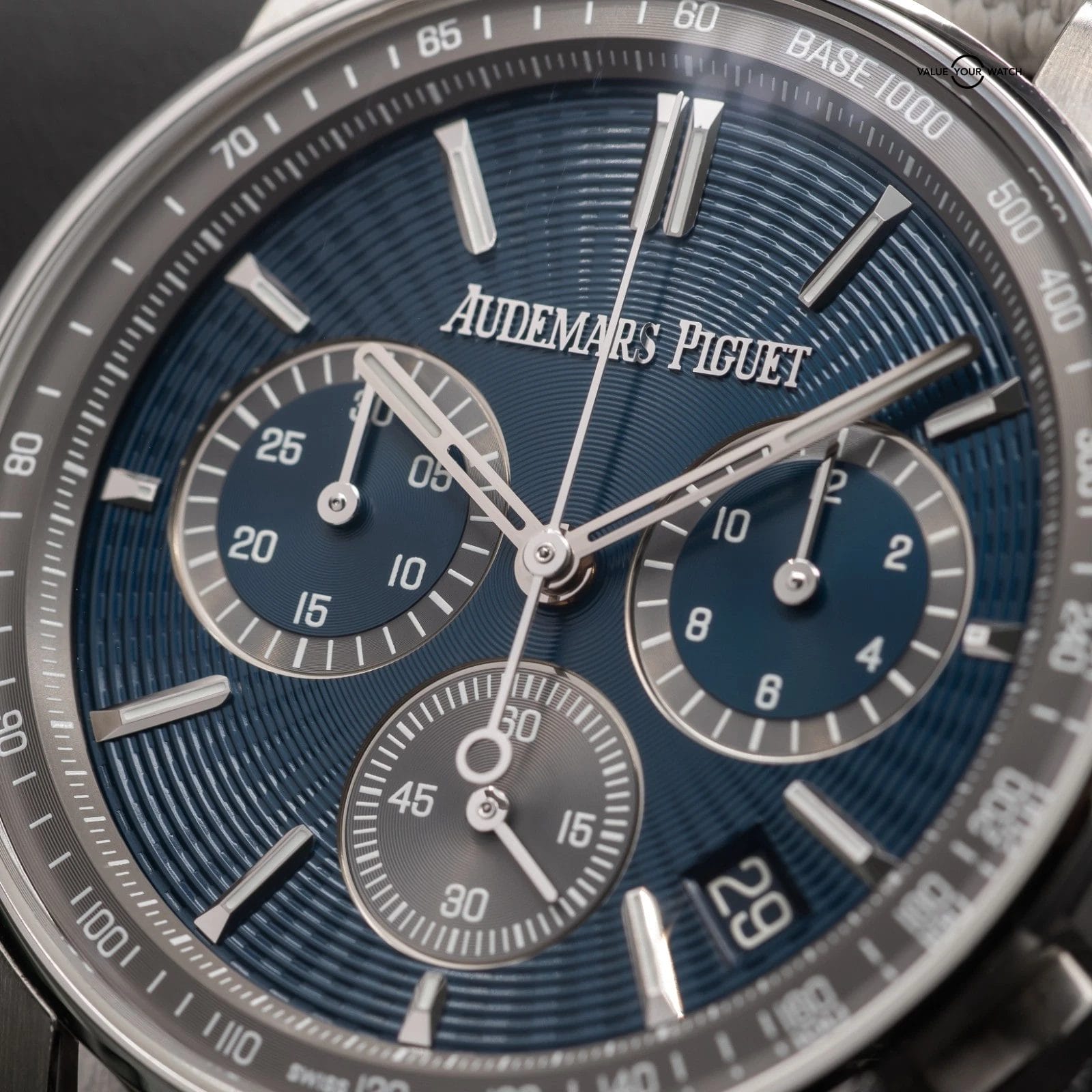 Audemars Piguet Code 11.59 Chronograph 41mm Blue Dial 26393ST NEW & UNWORN - Image 7