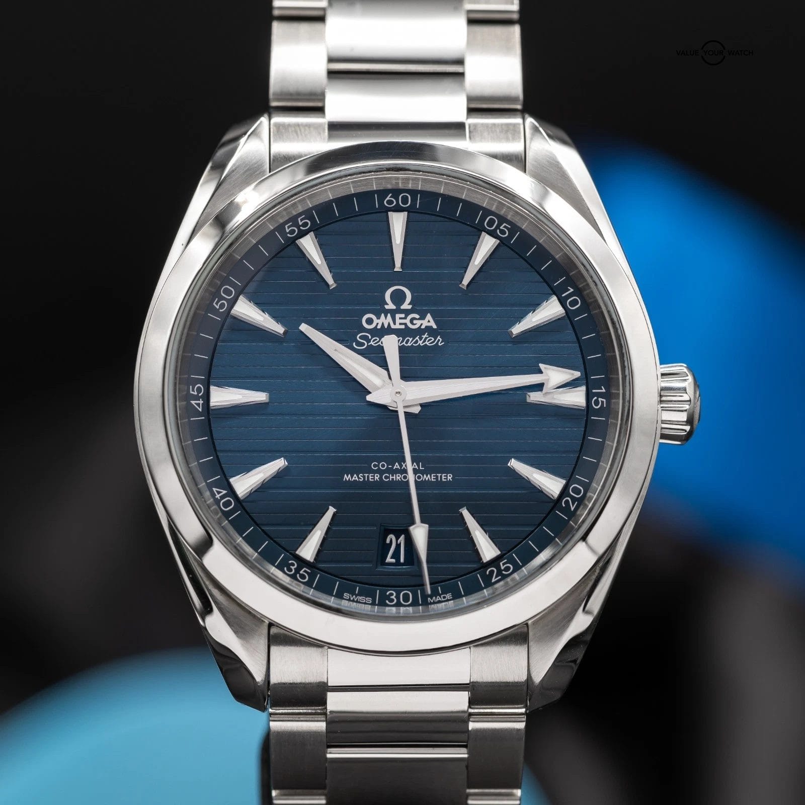 OMEGA Seamaster Aqua Terra 150M 220.10.41.21.03.004 Complete Set, Extra Strap