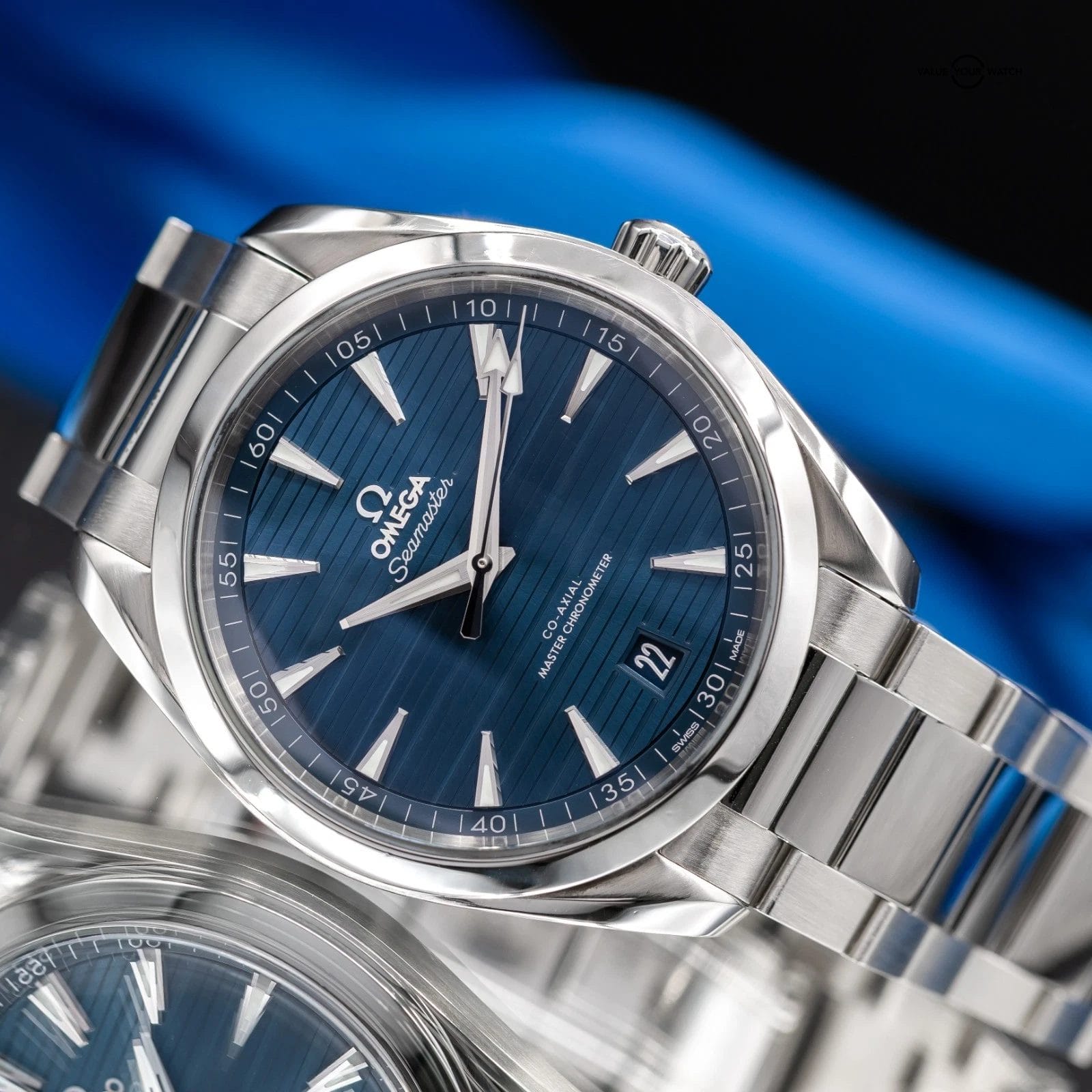 OMEGA Seamaster Aqua Terra 150M 220.10.41.21.03.004 Complete Set, Extra Strap - Image 4