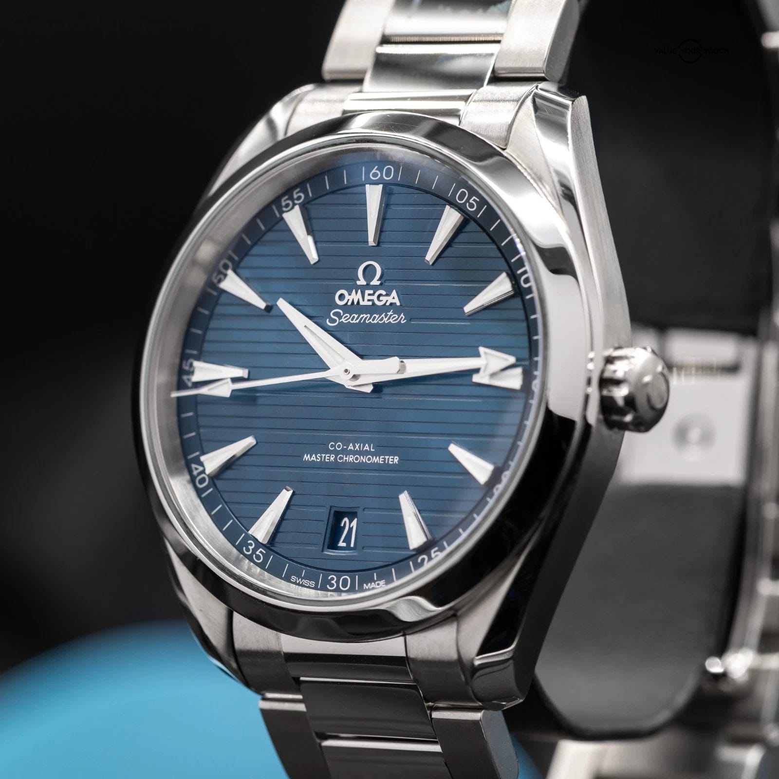 OMEGA Seamaster Aqua Terra 150M 220.10.41.21.03.004 Complete Set, Extra Strap - Image 5