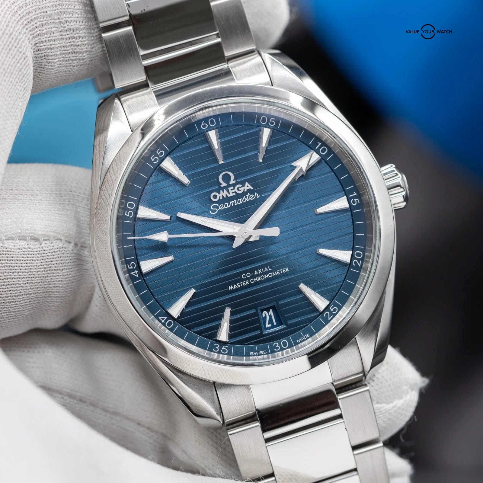 OMEGA Seamaster Aqua Terra 150M 220.10.41.21.03.004 Complete Set, Extra Strap - Image 8