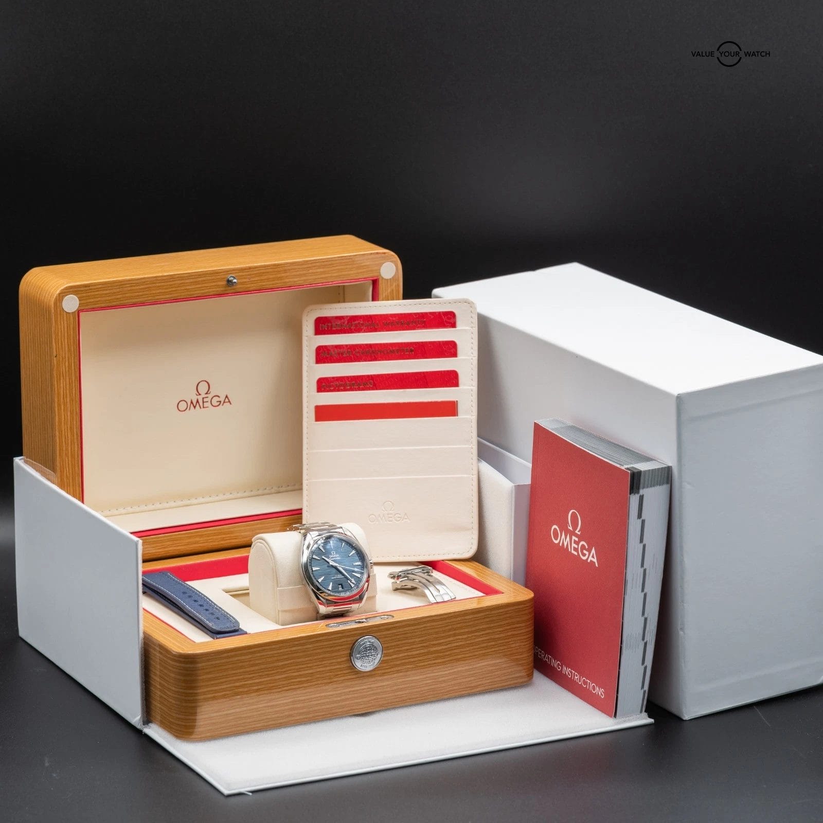 OMEGA Seamaster Aqua Terra 150M 220.10.41.21.03.004 Complete Set, Extra Strap - Image 15