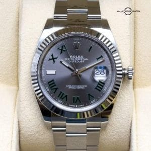 [WTS] ROLEX Datejust 41 Wimbledon 126334 – Box & Papers – Excellent Condition