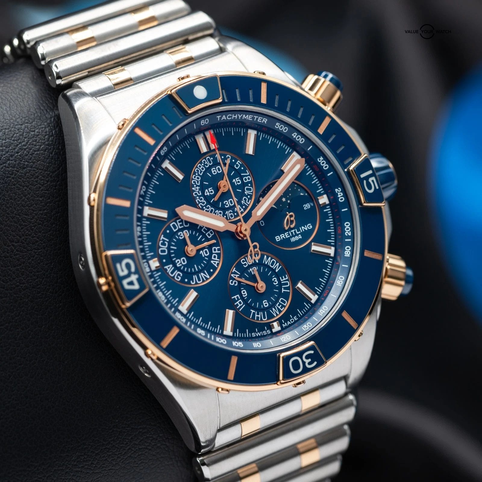 Breitling Super Chronomat 44 Rose Gold Four-Year Calendar U19320161C1U1