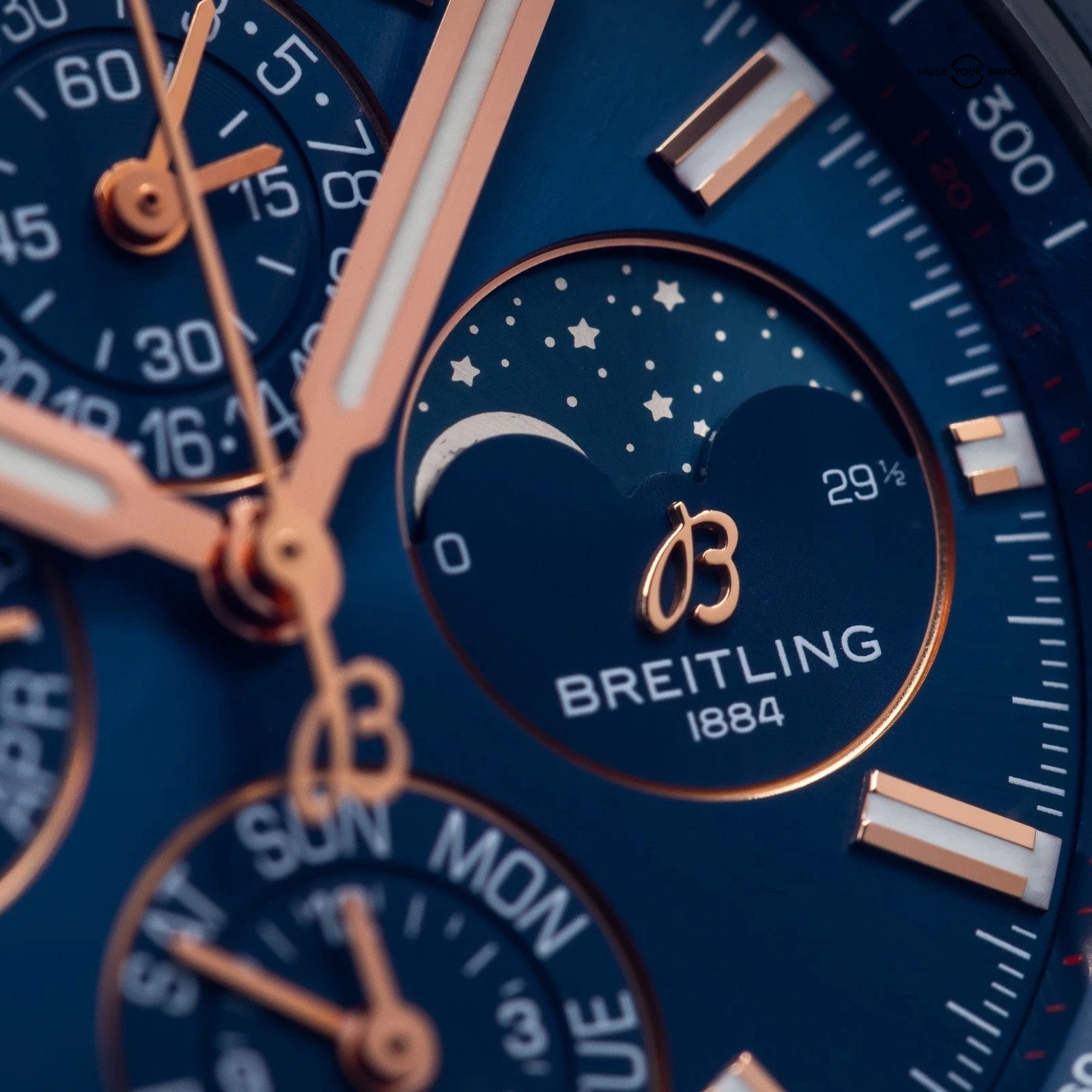 Breitling Super Chronomat 44 Rose Gold Four-Year Calendar U19320161C1U1 - Image 6