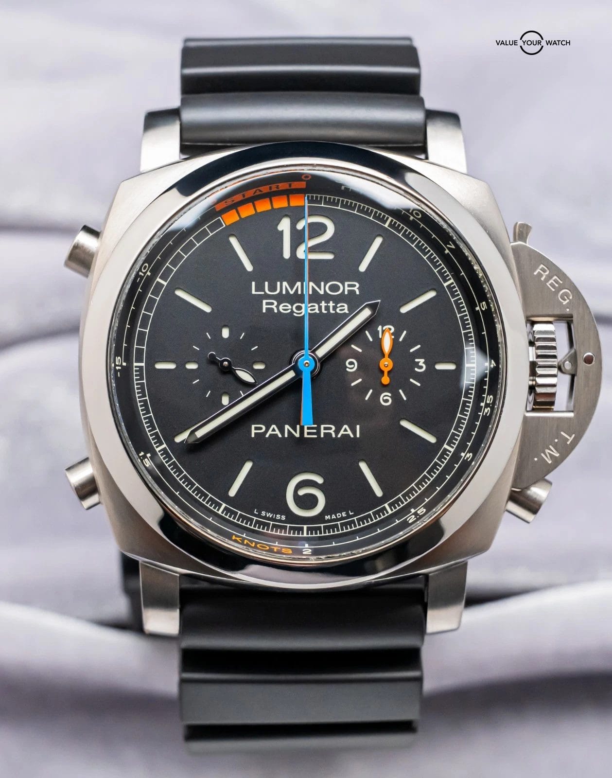Panerai 526 Luminor Regatta Chrono Flyback Titanio Complete 47mm PAM00526 PAM526 - Image 3