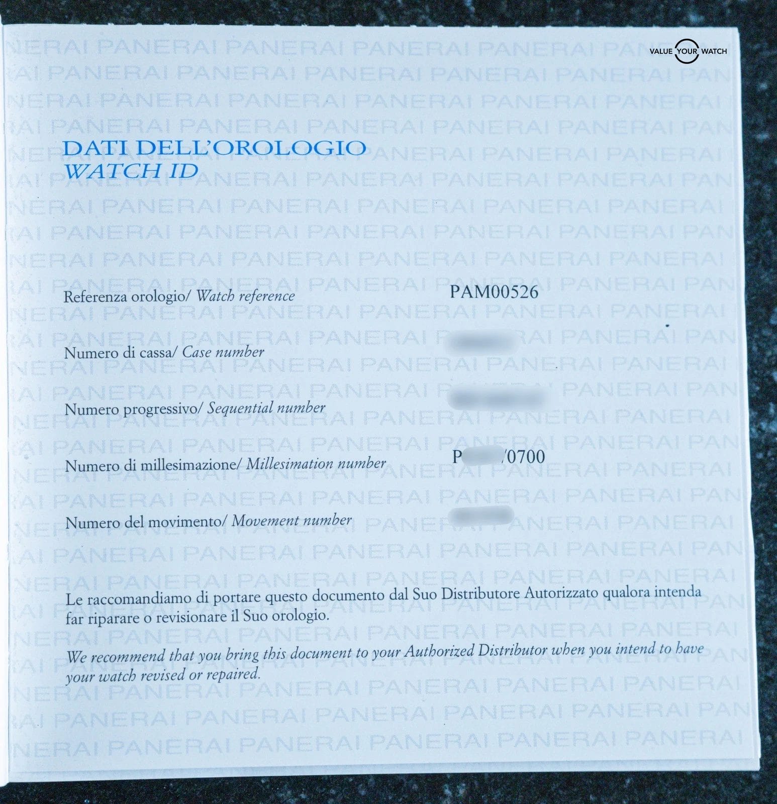 Panerai 526 Luminor Regatta Chrono Flyback Titanio Complete 47mm PAM00526 PAM526 - Image 19