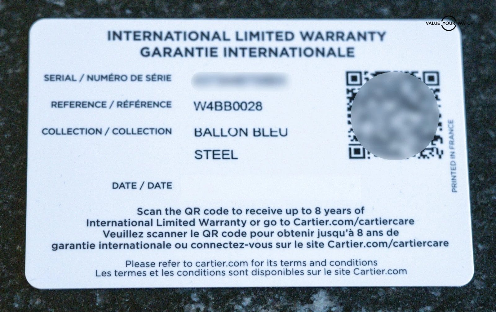 Cartier Ballon Bleu 33 mm Ice Blue Dial DIAMONDS Complete WARRANTY W4BB0028 - Image 16